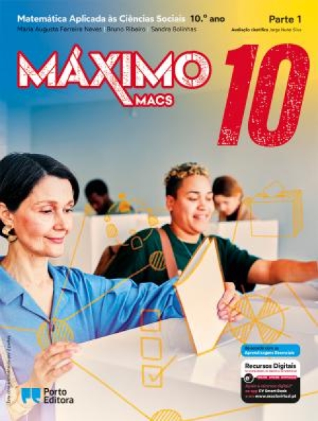 42905 - Máximo - Matemática Aplicada às Ciências Sociais - 10.º ano