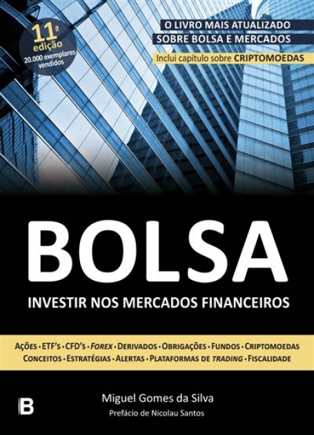 BOLSA - INVESTIR NOS MERCADOS FINANCEIROS 11ª EDIÇAO inclui capitulo sobre criptomoedas