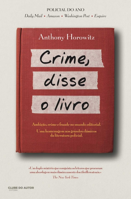 CRIME DISSE O LIVRO