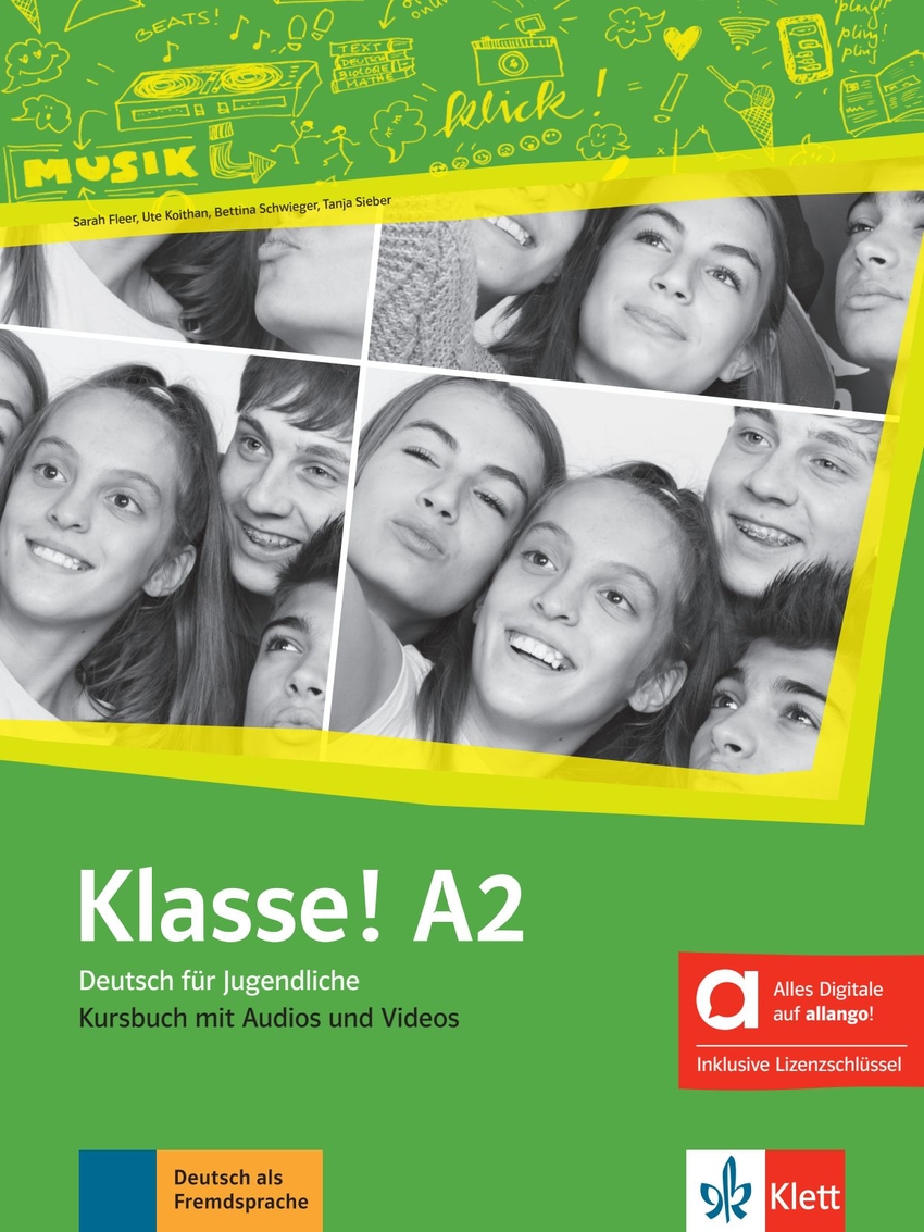 KLASSE! A2 KURSBUCH - ALEMÃO - MANUAL