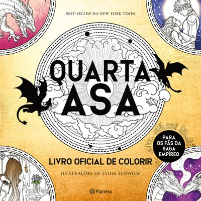 QUARTA ASA - LIVRO OFICIAL DE COLORIR