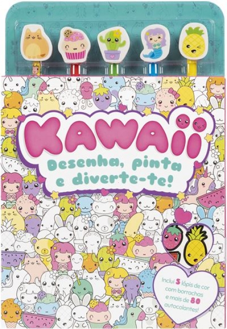 72646 - KAWAII - Desenha Pinta e Diverte-te !