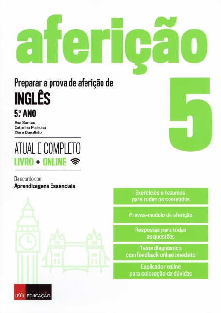 PREPARAR A PROVA DE AFERICAO INGLES 5º ANO