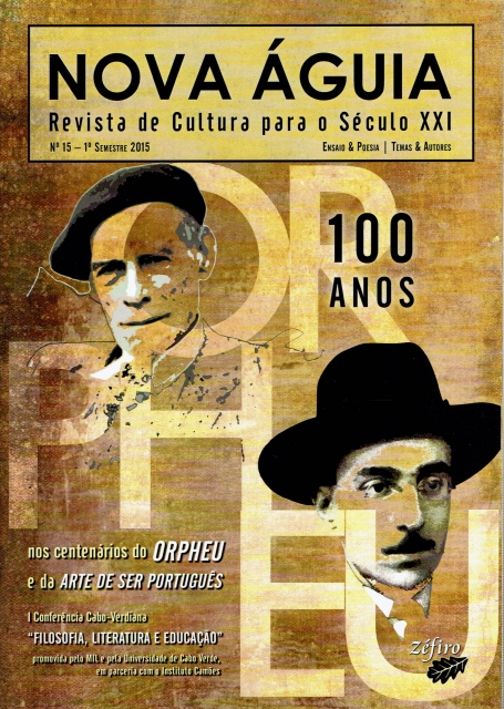 NOVA AGUIA - REVISTA DE CULTURA PARA O SECULO XXI Nº 15 1º SEMESTRE 2015