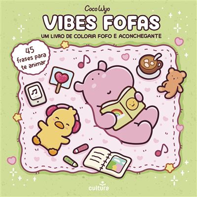 VIVES FOFAS - UM LIVRO DE COLORIR FOFO E ACONCHEGANTE