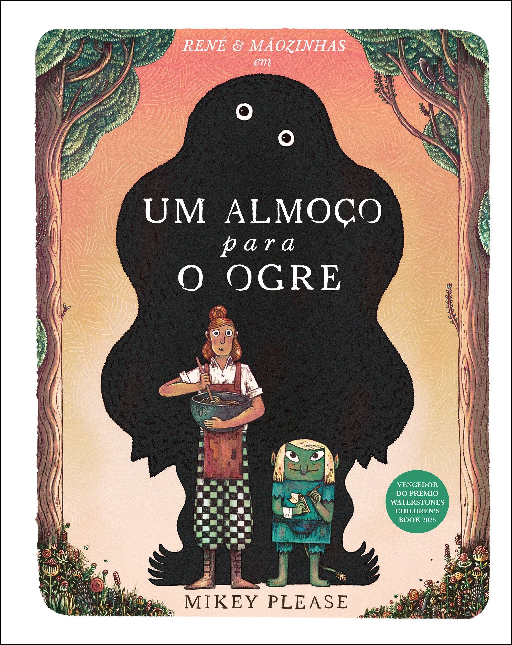 RENÉ E MÃOZINHAS EM UM ALMOÇO PARA O OGRE