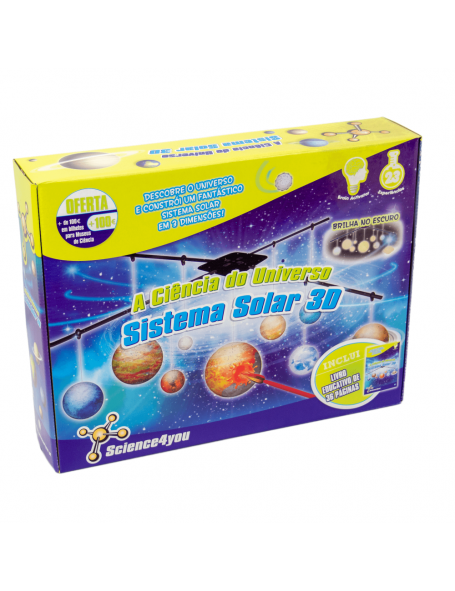 CIENCIA DO UNIVERSO - SISTEMA SOLAR 3D