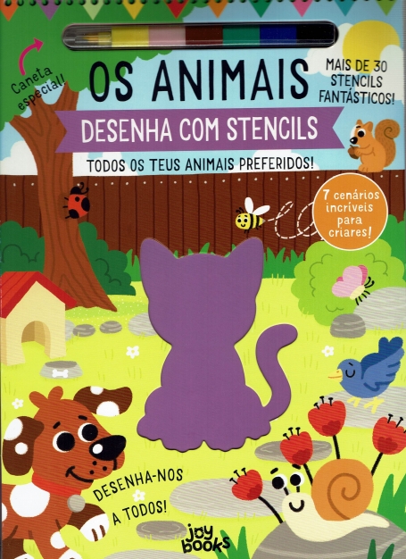 DESENHA COM STENCILS: OS ANIMAS 7 cenarios incriveis para criares!