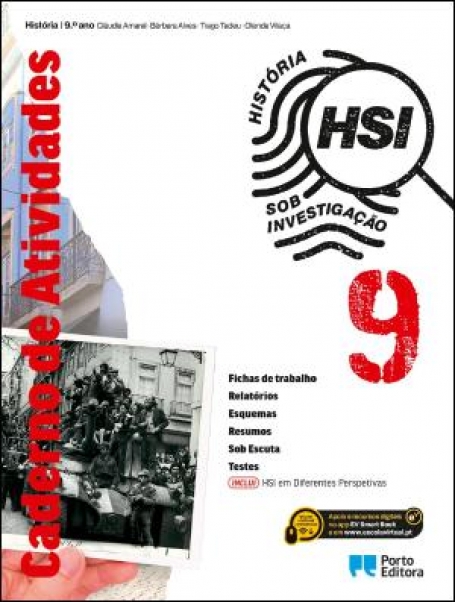33012 - Caderno de Atividades/HSI em Diferentes Perspetivas - HSI: História Sob Investigação - 9.º Ano