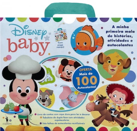 DISNEY BABY : A MINHA PRIMEIRA MALA DE HISTORIAS, ATIVIDADES E AUTOCOLANTES