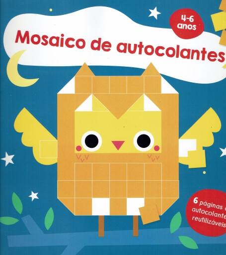 MOSAICO DE AUTOCOLANTES 4/6 ANOS MOCHO