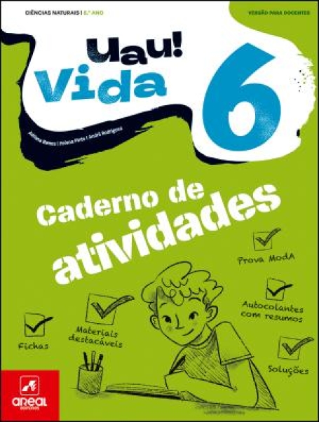 05000122.01200 - UAU! Vida 6 - Ciências Naturais - 6.º Ano - Caderno de Atividades