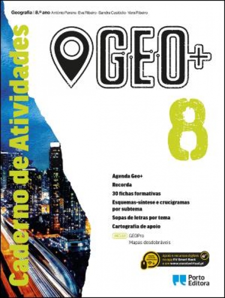 32086 - GEO+ - Geografia - 8.º Ano - Caderno de Atividades