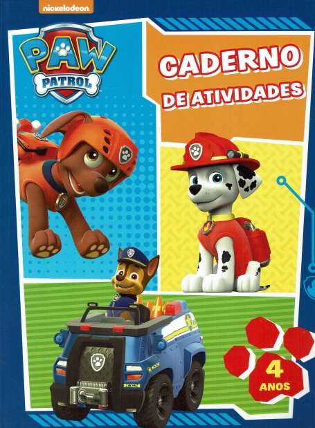 PATRULHA PATA CADERNO DE ATIVIDADES 4 ANOS