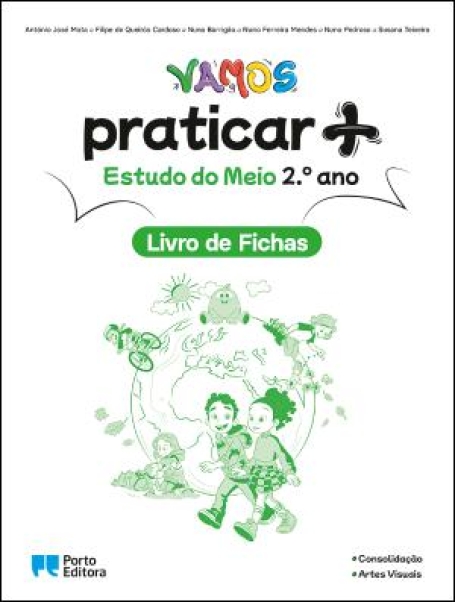 12009.02 - VAMOS praticar + (Livro de Fichas) - Estudo do Meio - 2.º Ano