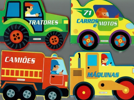 COL. OS MEUS VEÍCULOS A MOTOR - CARROS E MOTOS | MÁQUINAS| TRATORES | CAMIÕES