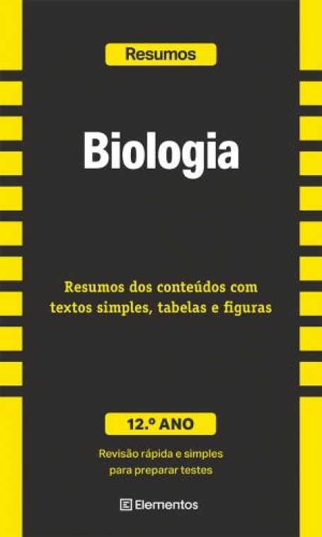 40261.21 - BIOLOGIA 12º ANO - preparacao para os testes - resumos dos conteudos - textos simples - tabelas de sistematizacao - figuras explicativas