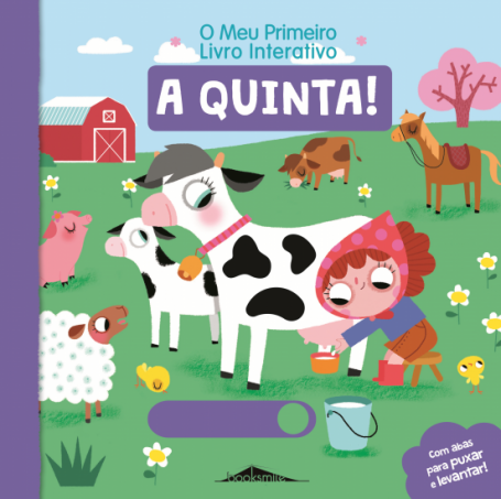 A QUINTA! - O MEU PRIMEIRO LIVRO INTERATIVO com abas para puxar e levantar
