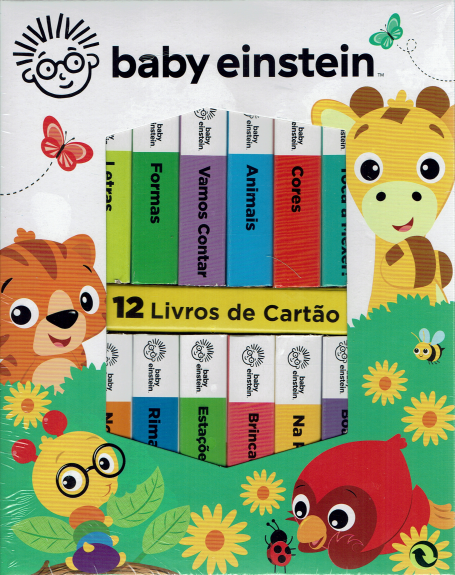 BABY EINSTEIN - 12 livros em cartão