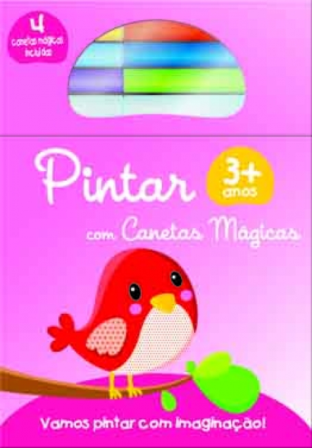 PINTAR COM CANETAS MAGICAS - PASSARO