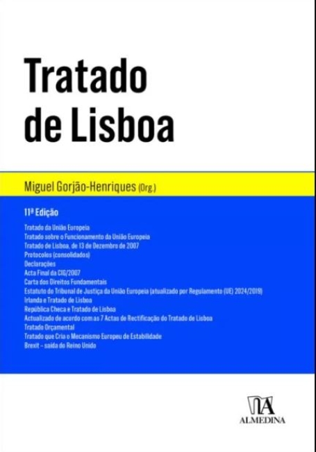 TRATADO DE LISBOA 11º Edição