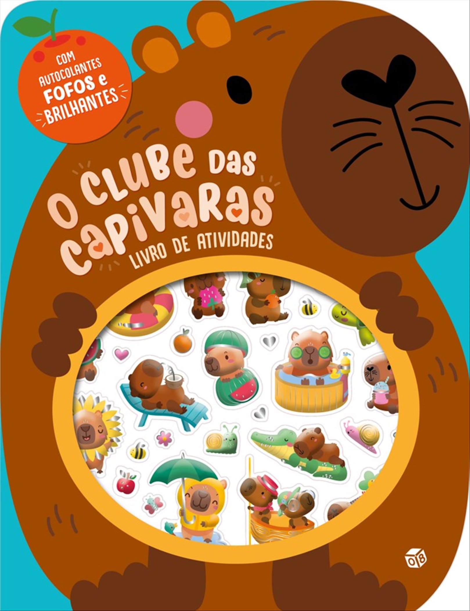 O CLUBE DAS CAPIVARAS: LIVRO DE ATIVIDADES C/OFER. AUTOCOLANTES