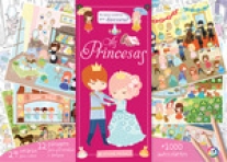 OS MEUS CENARIOS PARA DECORAR AS PRINCESAS - 24 CENARIOS PARA COLORIR - 12 PAISAGENS - +100 AUTOCOLANTES