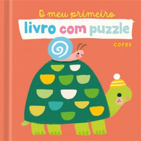 O MEU PRIMEIRO LIVRO COM PUZZLE - CORES