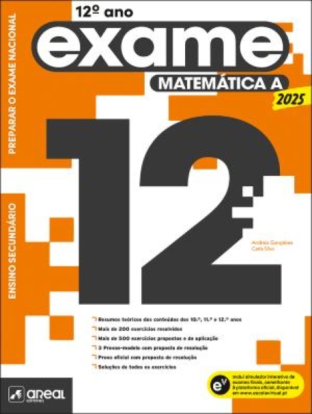 01444.01 - PREPARAR O EXAME NACIONAL 2026 - MATEMÁTICA A - 12.º ANO