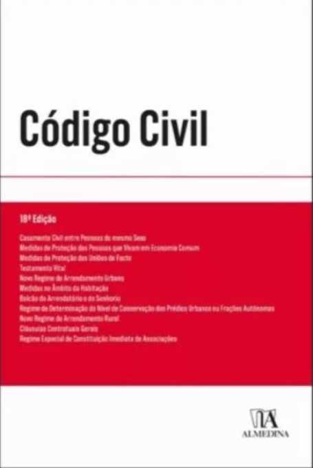 CÓDIGO CIVIL 18 ª EDIÇÃO