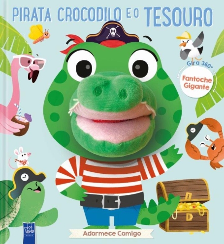 ADORMECE COMIGO - PIRATA CROCODILO E O TESOURO
