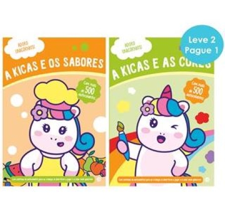 ADORO UNICÓRNIOS ! - A KICAS E AS CORES E A KICAS E OS SABORES