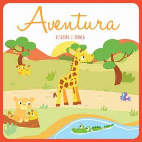 AVENTURA DESCOBRE E BRINCA - LIVRO COM ESPUMA