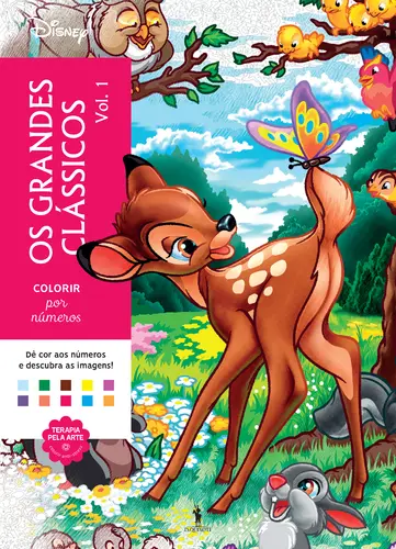OS GRANDES CLÁSSICOS VOL. 1 - Colorir por números