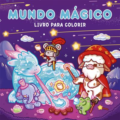 73065.11 -  MUNDO MÁGICO - LIVRO PARA COLORIR
