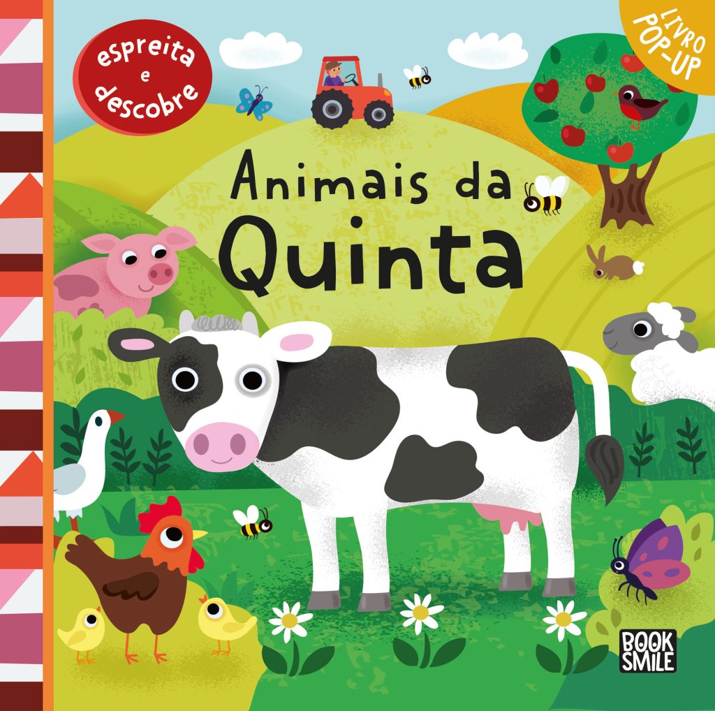 ANIMAIS DA QUINTA - ESPREITA E DESCOBRE - livro pop-uo