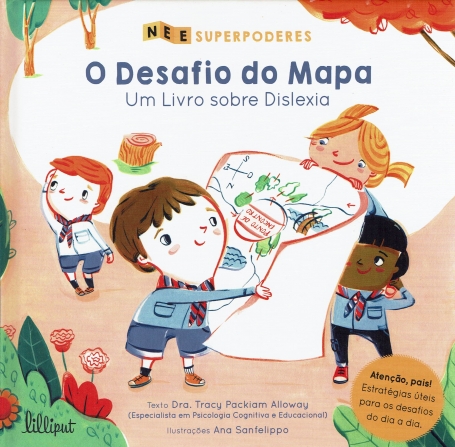 SUPERPODERES: O DESAFIO DO MAPA- UM LIVRO SOBRE DISLEXIA
