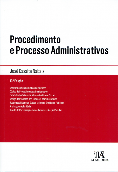 PROCEDIMENTO E PROCESSO ADMINISTRATIVOS 13 EDIÇÃO