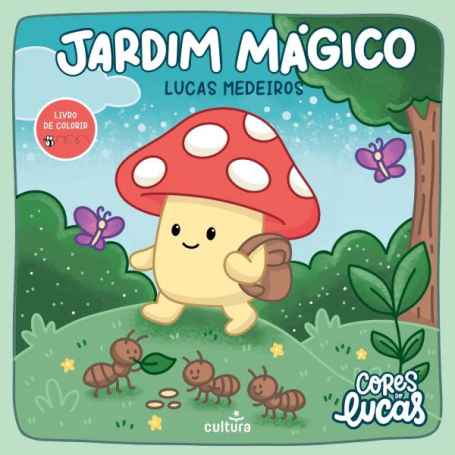 JARDIM MÁGICO - LIVRO DE COLORIR