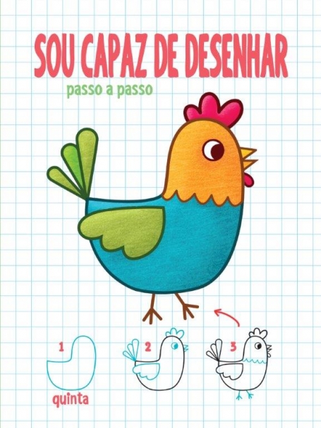 SOU CAPAZ DE DESENHAR PASSO A PASSO - QUINTA