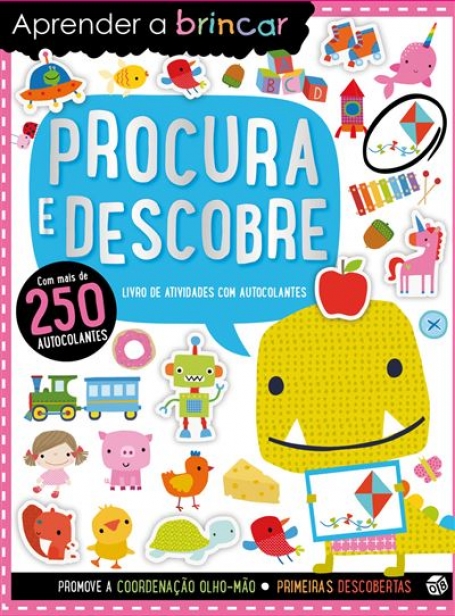 Procura e Descobre - Livro de Atividades com Autocolantes