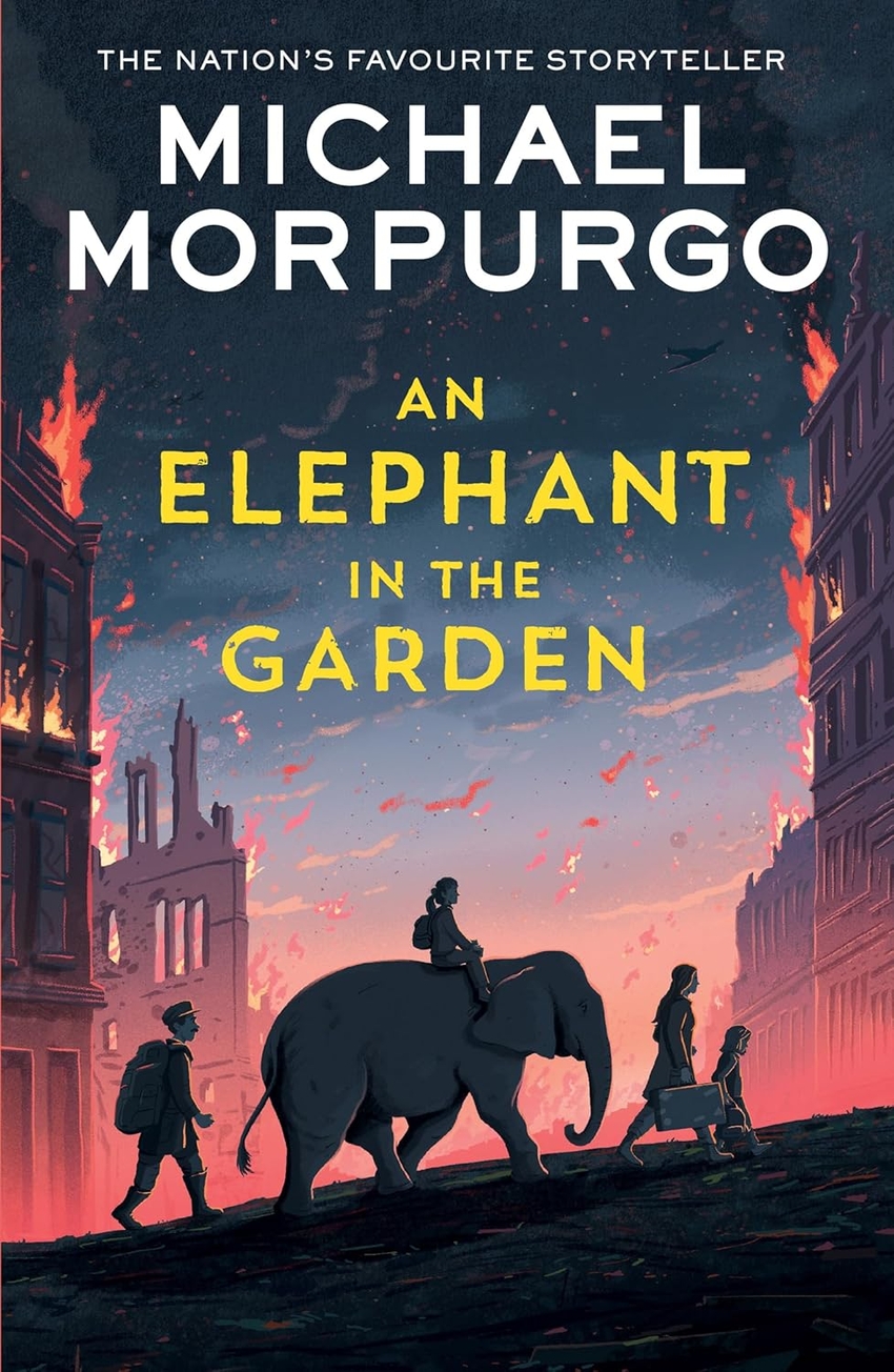 AN ELEPHANT IN THE GARDEN